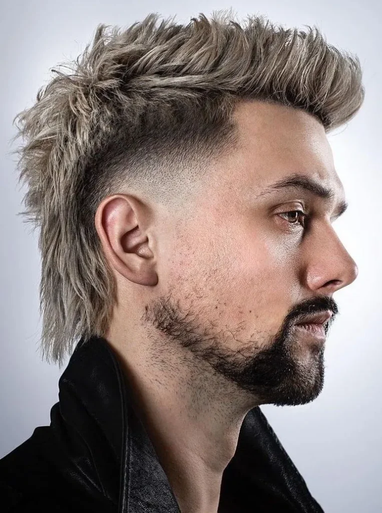 Mohawk Mullet Fade