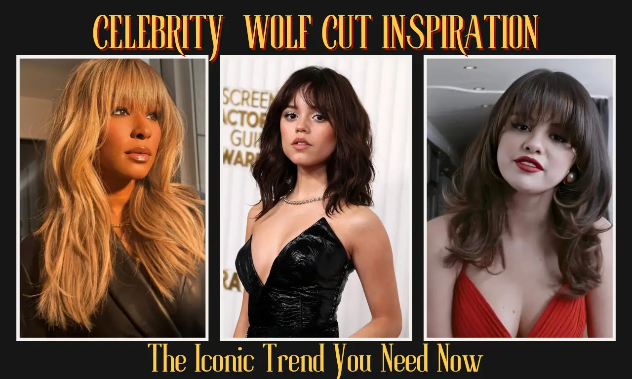 Celebrity wolf cut