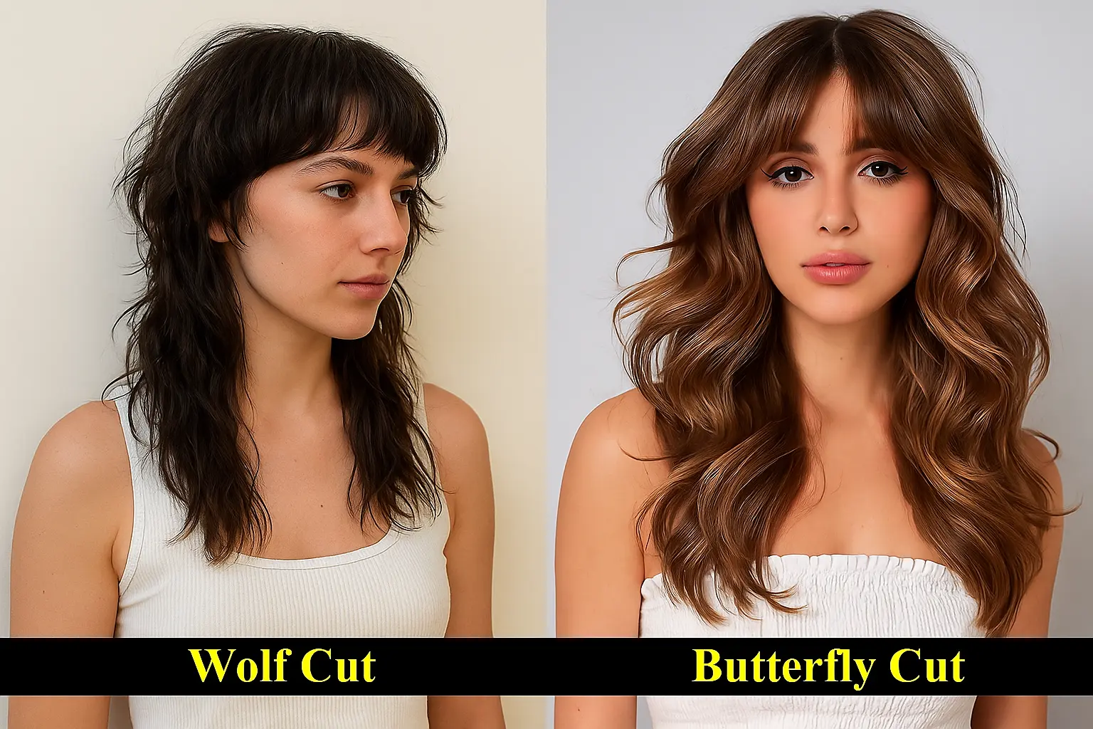 Wolf Cut Vs Butterfly Cut