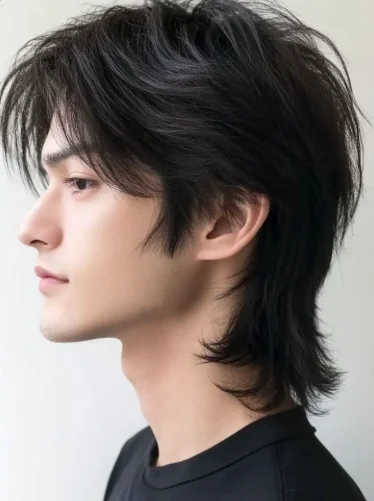 E-Boy Wolf Cut