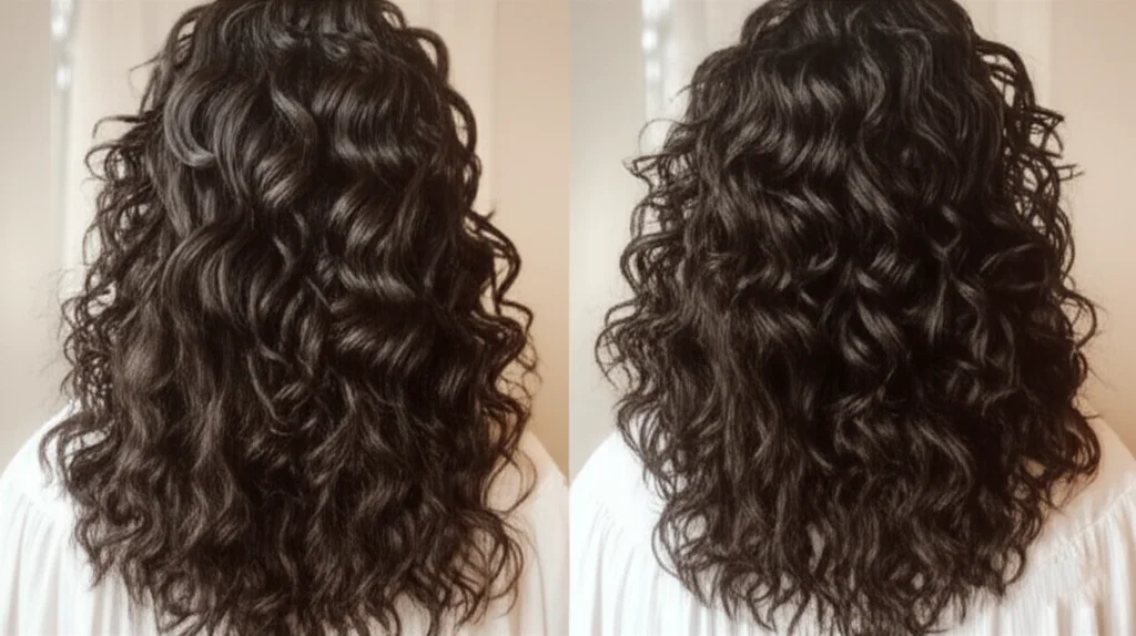 waterfall wolf cut