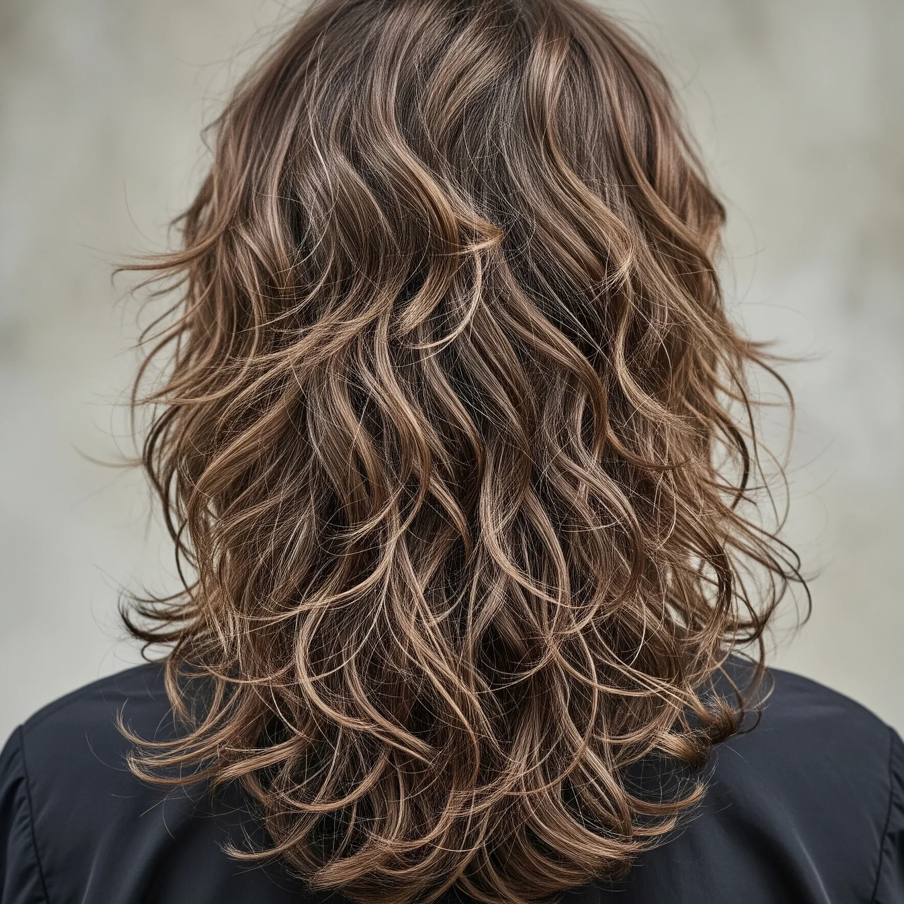 waterfall wolf cut