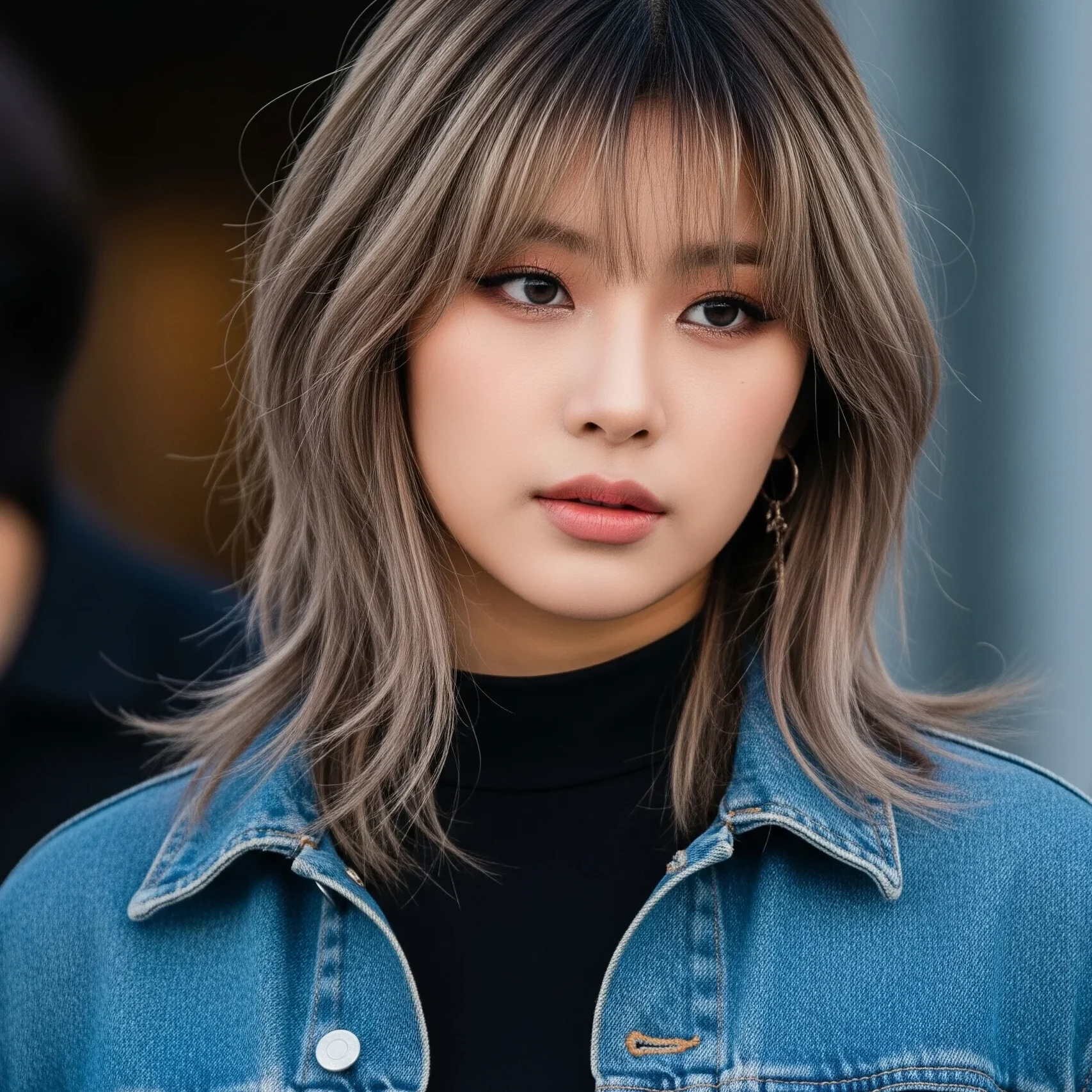 long wolf cuts without bangs