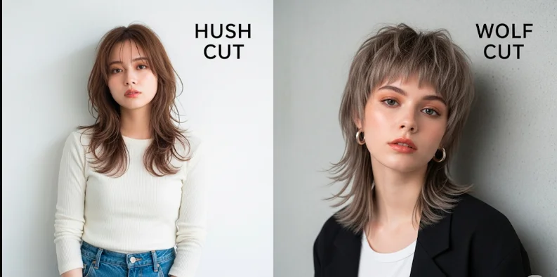 Hush Cut Vs Wolf Cut