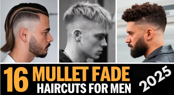 Mullet Fade Haircuts For Men