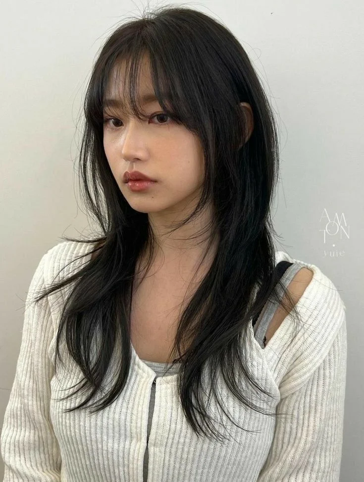 Wolf Cut With Choppy Bangs