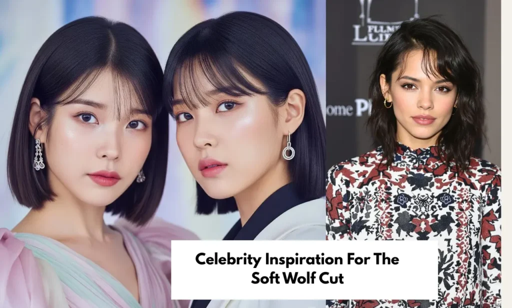 celebrities Soft Wolf Cut