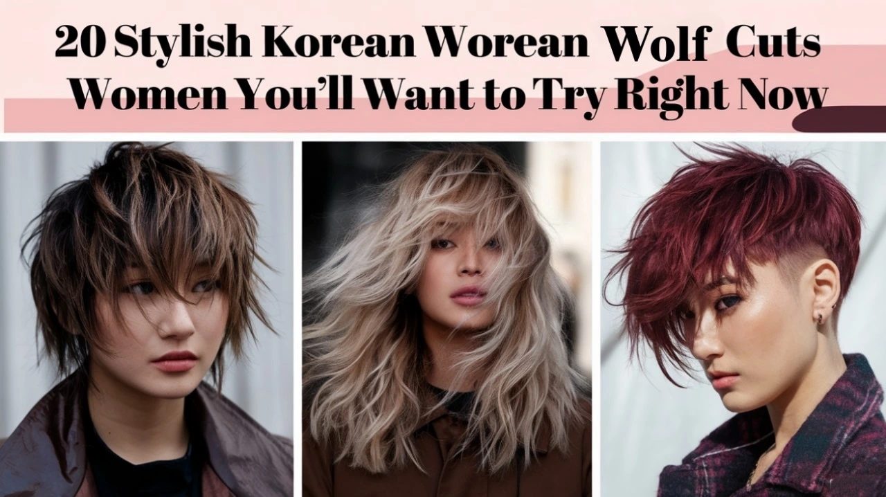 Korean Wolf Cuts Women