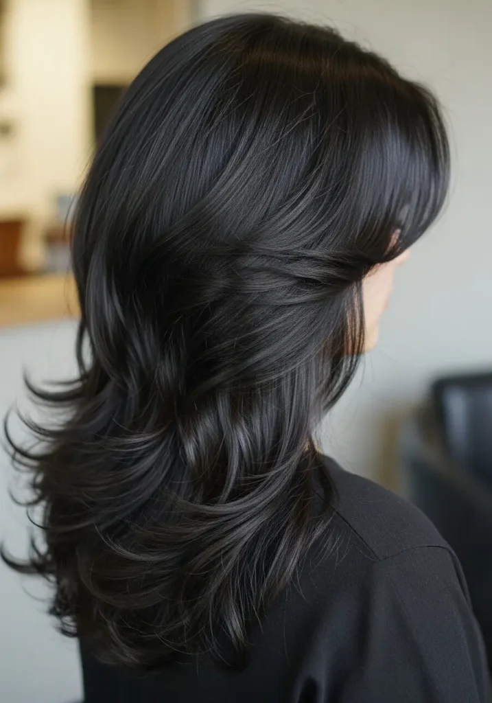 Thick hair