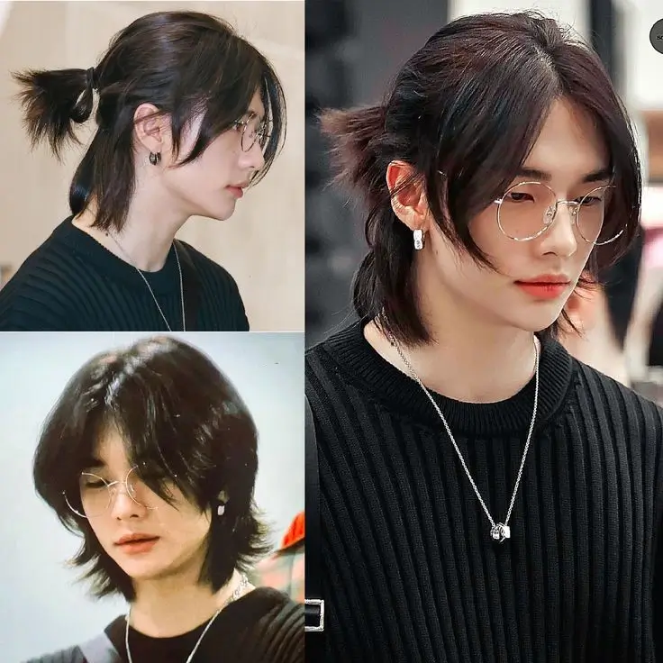 Shaggy Wolf Cut For Men