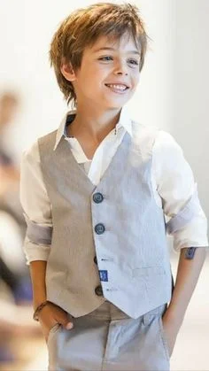 wolf cut on kid