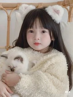 wolf cut on kids