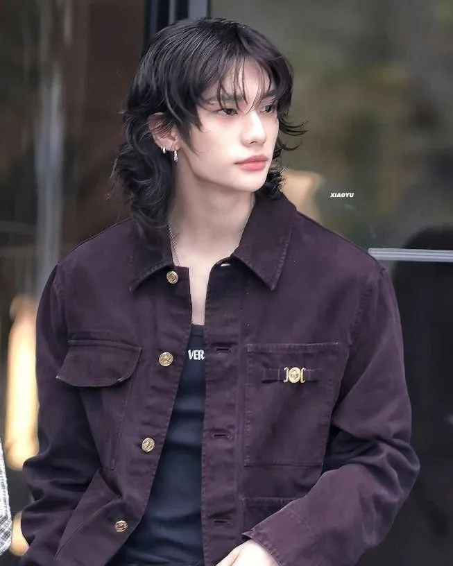 Korean-Inspired Untapered Wolf Cut